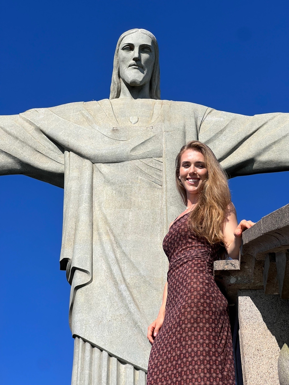 Amanhecer no Mirante Dona Marta e Cristo Redentor